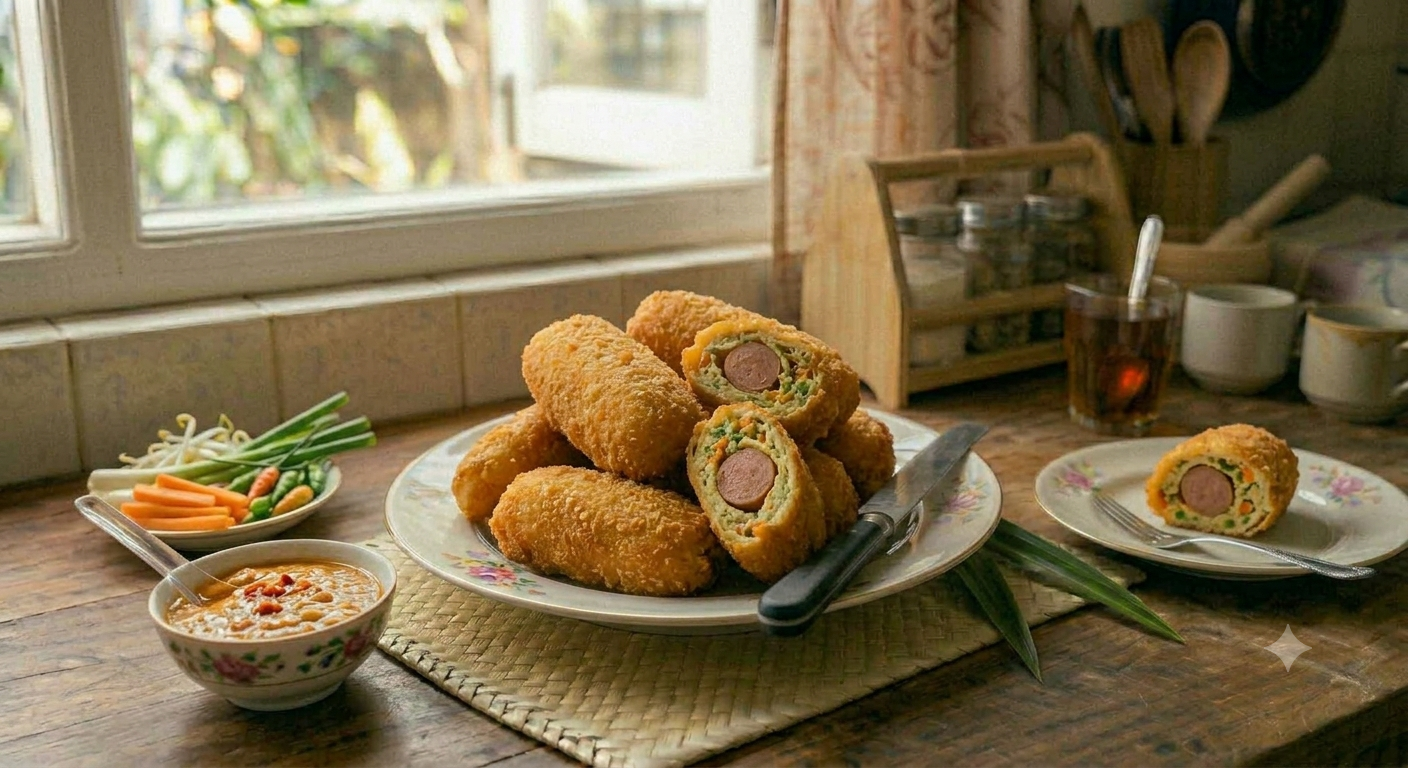 Roti Goreng Sosis