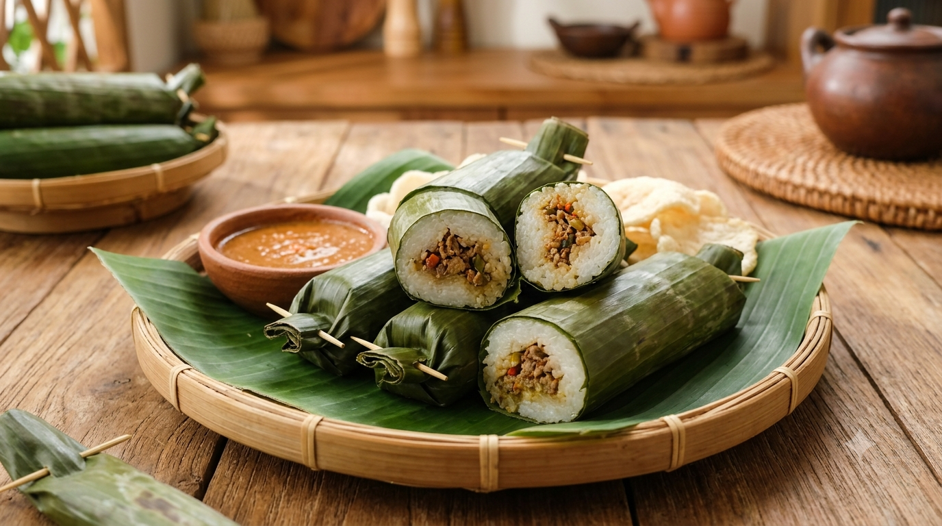Lontong Daging