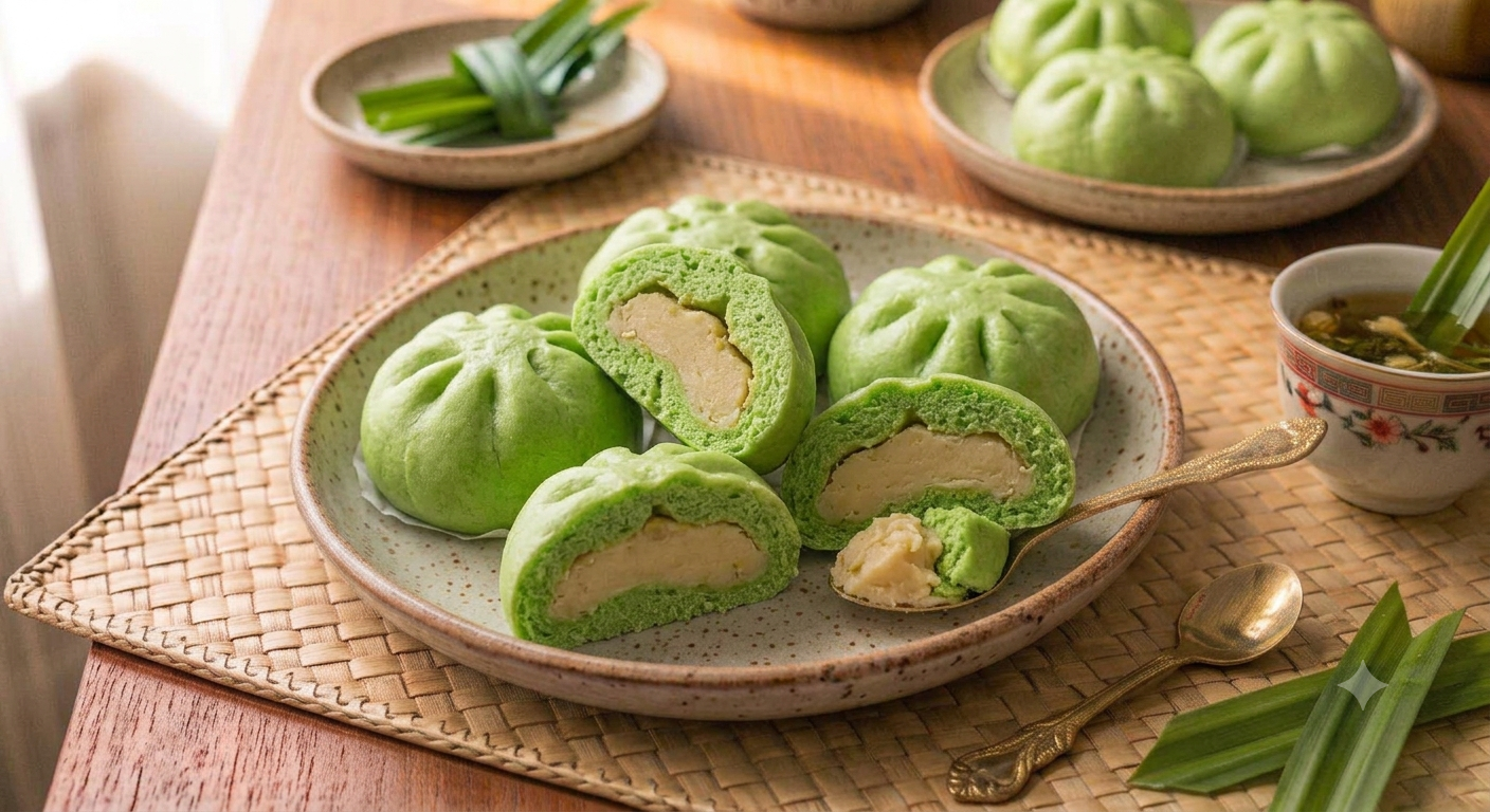 Bakpao Isi Kacang Hijau Kupas